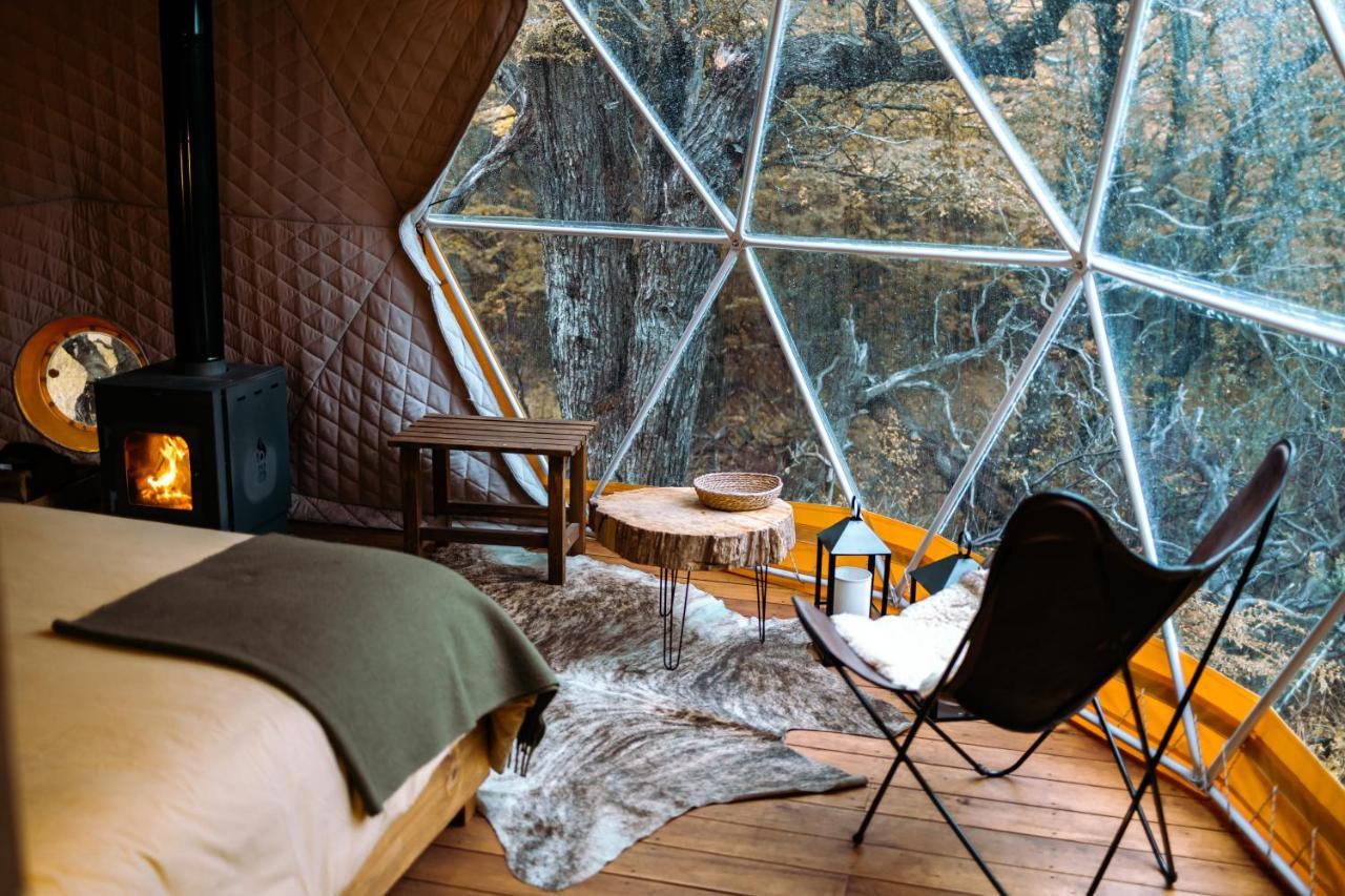 אל צ'אלטן Chalten Camp - Glamping With A View מראה חיצוני תמונה