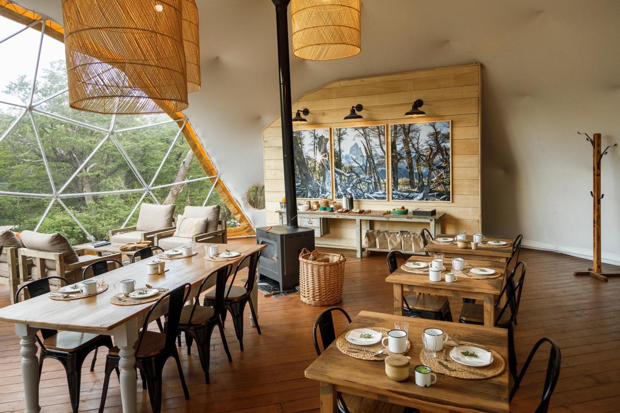 אל צ'אלטן Chalten Camp - Glamping With A View מראה חיצוני תמונה