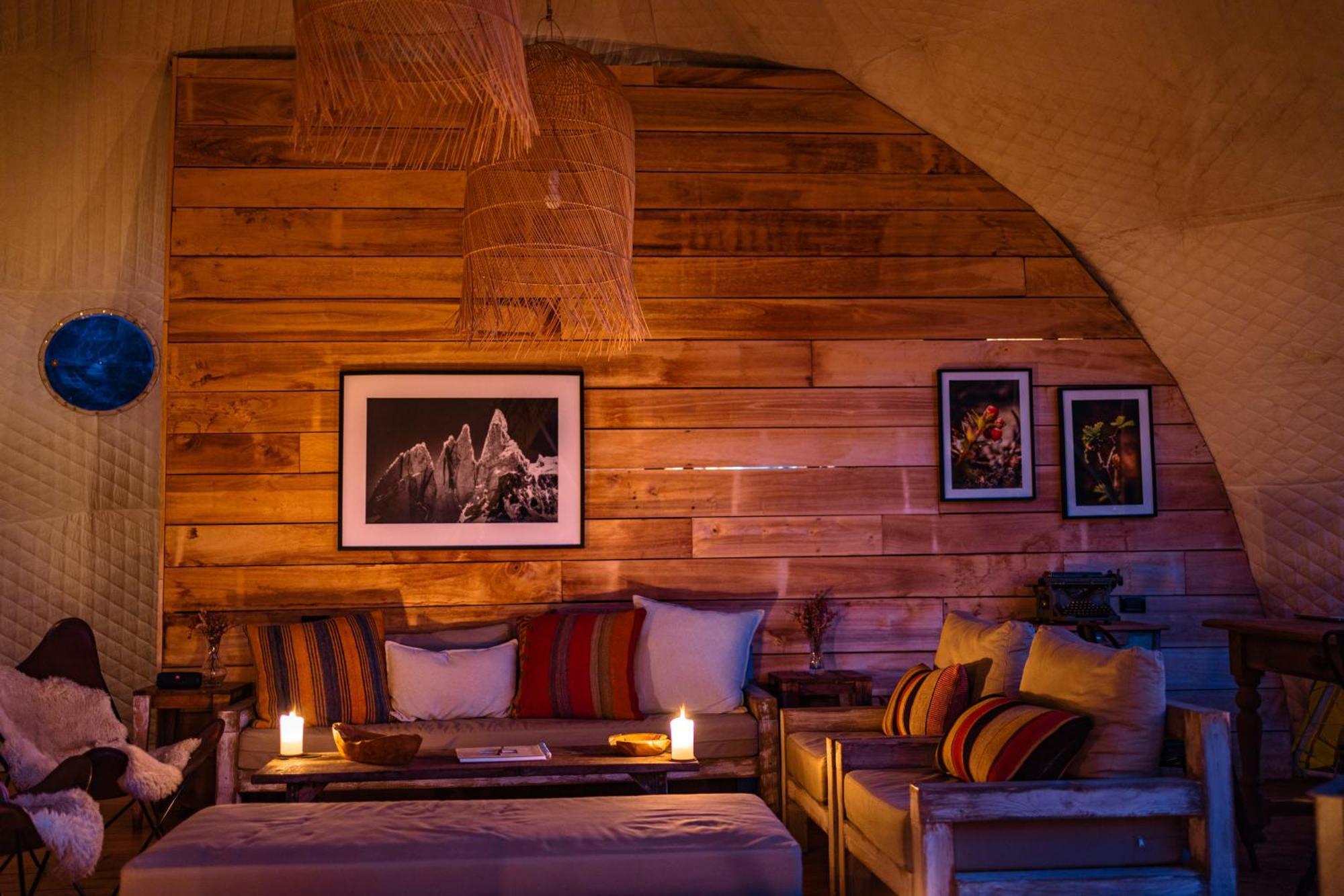 אל צ'אלטן Chalten Camp - Glamping With A View מראה חיצוני תמונה