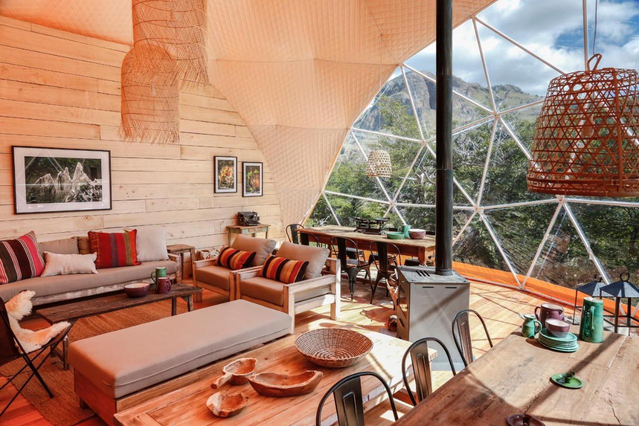 אל צ'אלטן Chalten Camp - Glamping With A View מראה חיצוני תמונה
