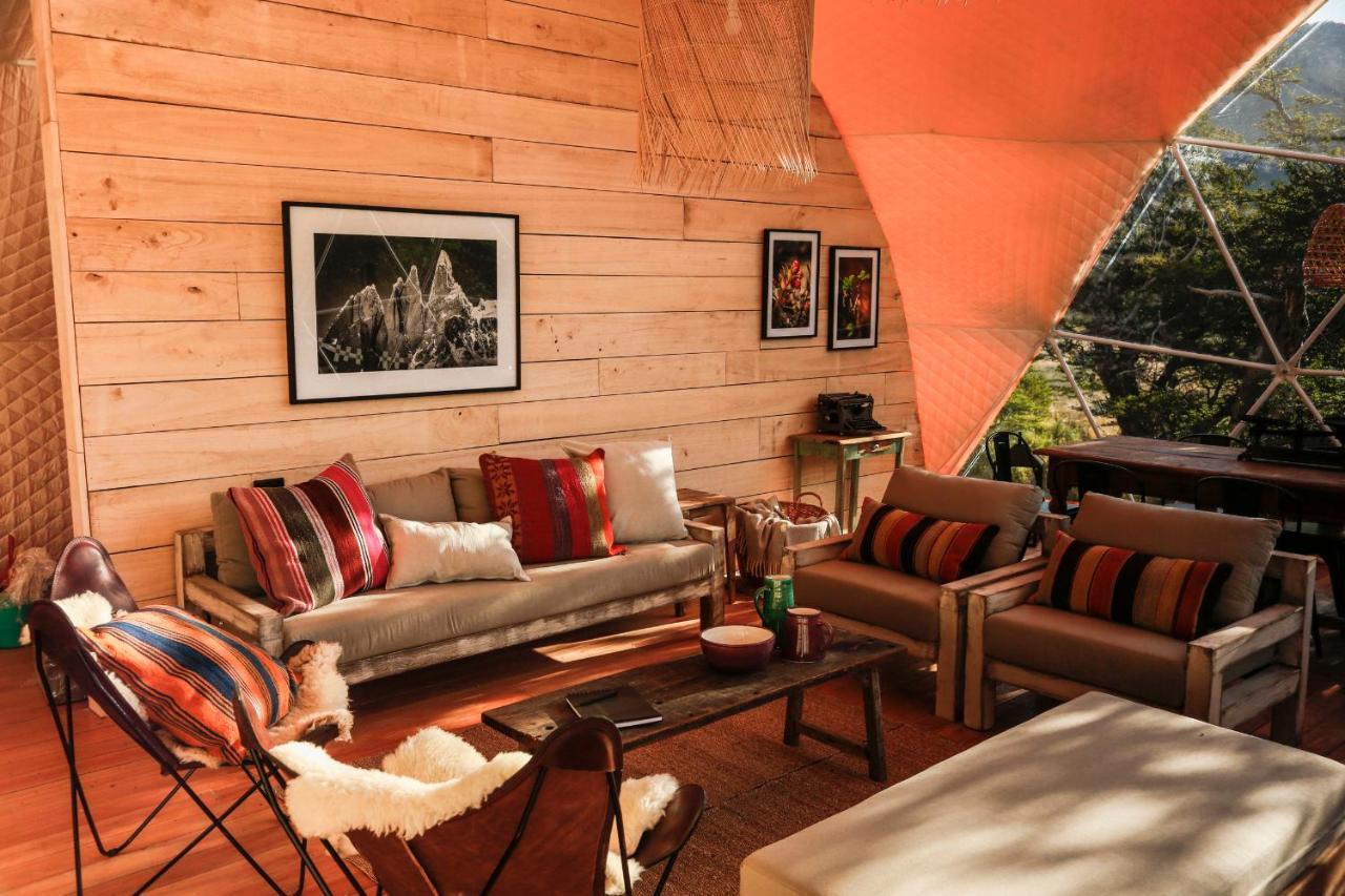 אל צ'אלטן Chalten Camp - Glamping With A View מראה חיצוני תמונה